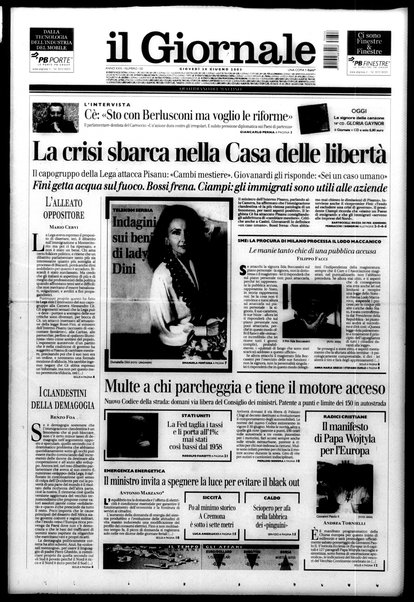 Il giornale : quotidiano del mattino